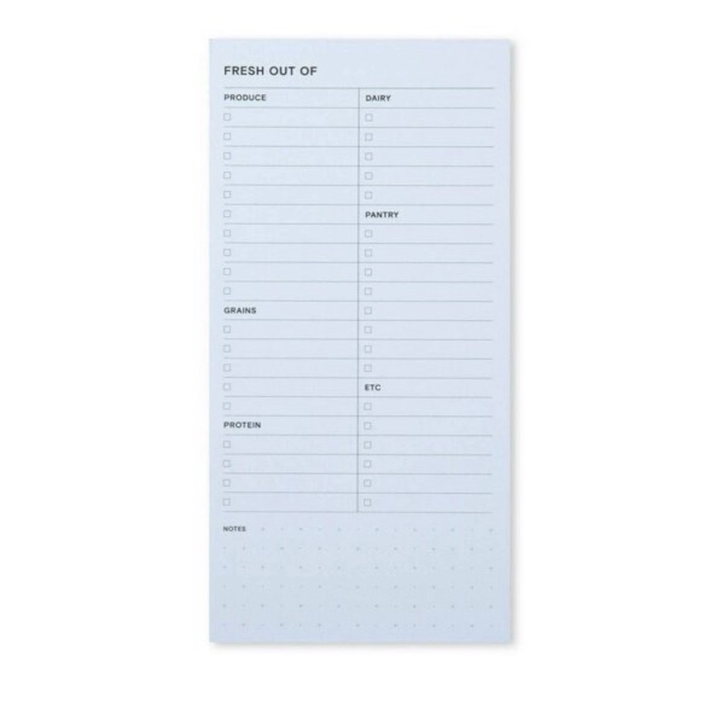 NWT Post It Noted Purple Market Pad